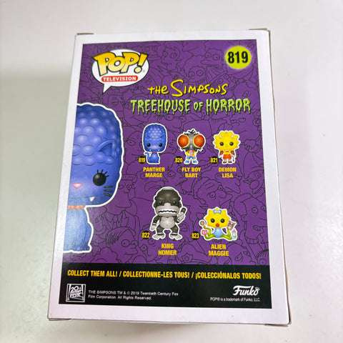 BOX FLAWS VIEW PHOTOS Panther Marge - The Simpsons Treehouse of Horror Funko Pop 819 Vinyl Figure