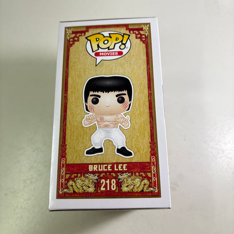Bruce Lee - Funko Pop 218 Vinyl Figure Exclusive (11.4 Cm L × 8.9 Cm W × 15.9 Cm H)