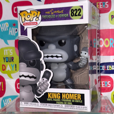 BOX FLAWS VIEW PHOTOS King Homer - The Simpsons Treehouse of Horror Funko Pop 822 Vinyl Figure