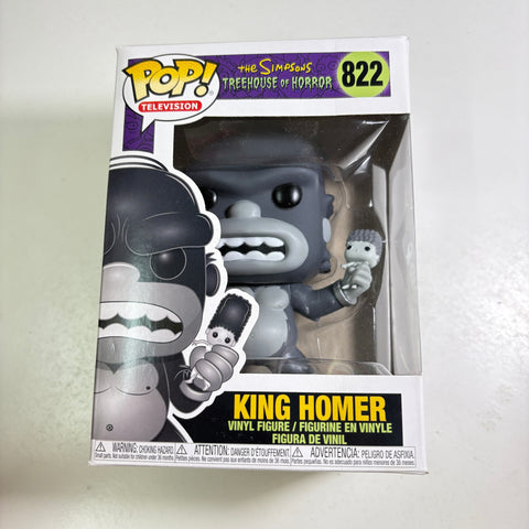 BOX FLAWS VIEW PHOTOS King Homer - The Simpsons Treehouse of Horror Funko Pop 822 Vinyl Figure