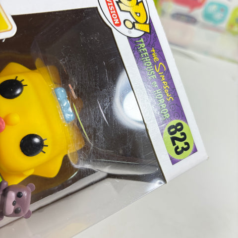 BOX FLAWS VIEW PHOTOS Alien Maggie - The Simpsons Treehouse of Horror Funko Pop 823 Vinyl Figure