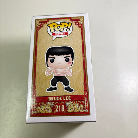 Bruce Lee (GOLD) - Funko Pop 218 Vinyl Figure Exclusive (11.4 Cm L × 8.9 Cm W × 15.9 Cm H)