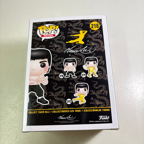 Bruce Lee (GOLD) - Funko Pop 218 Vinyl Figure Exclusive (11.4 Cm L × 8.9 Cm W × 15.9 Cm H)