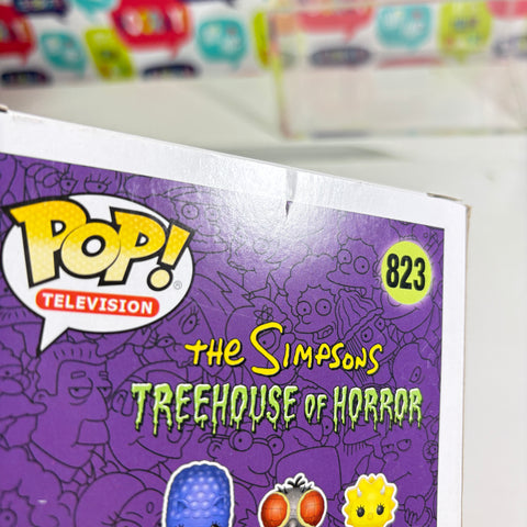 BOX FLAWS VIEW PHOTOS Alien Maggie - The Simpsons Treehouse of Horror Funko Pop 823 Vinyl Figure