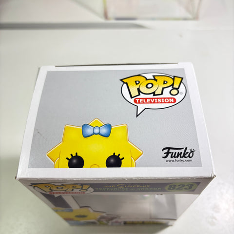 BOX FLAWS VIEW PHOTOS Alien Maggie - The Simpsons Treehouse of Horror Funko Pop 823 Vinyl Figure