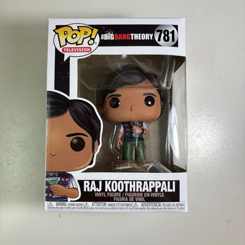 The Big Bang Theory - Raj Koothrappali Funko Pop 781