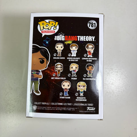 The Big Bang Theory - Raj Koothrappali Funko Pop 781