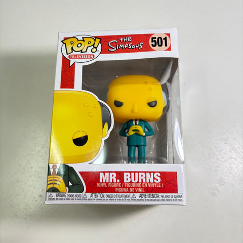 BOX FLAWS VIEW PHOTOS Mr. Burns - The Simpsons  Funko Pop 501 Vinyl Figure