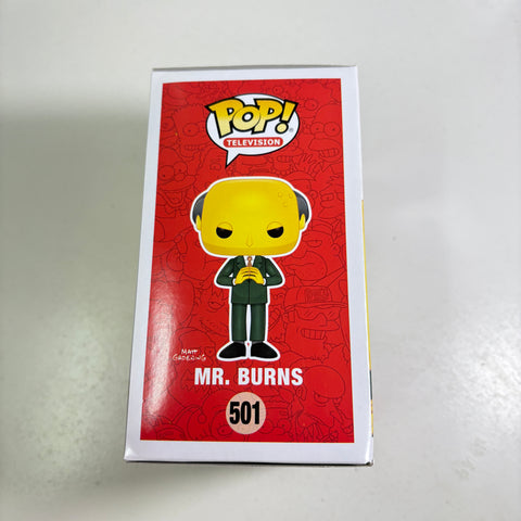BOX FLAWS VIEW PHOTOS Mr. Burns - The Simpsons  Funko Pop 501 Vinyl Figure