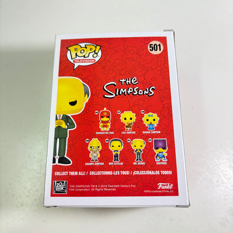BOX FLAWS VIEW PHOTOS Mr. Burns - The Simpsons  Funko Pop 501 Vinyl Figure