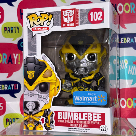 Bumblebee - Transformers Funko Pop 102 Vinyl Figure Exclusive (11.4 Cm L × 8.9 Cm W × 15.9 Cm H)