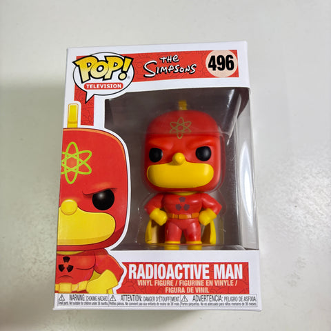 Radioactive Man - The Simpsons Funko Pop 496 Vinyl Figure