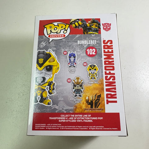 Bumblebee - Transformers Funko Pop 102 Vinyl Figure Exclusive (11.4 Cm L × 8.9 Cm W × 15.9 Cm H)