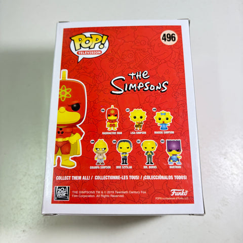 Radioactive Man - The Simpsons Funko Pop 496 Vinyl Figure