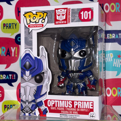Optimus Prime - Transformers Funko Pop 101 Vinyl Figure (11.4 Cm L × 8.9 Cm W × 15.9 Cm H)