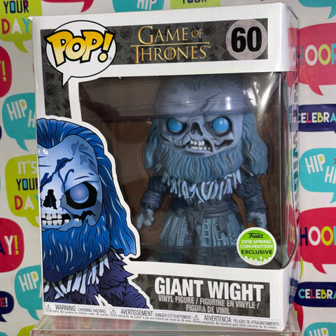 Giant Wight - Game of Thrones Funko Pop 60 Vinyl Figure (22.8 Cm L × 16.5 Cm W × 14 Cm H)