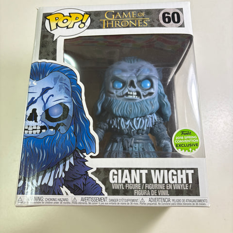 Giant Wight - Game of Thrones Funko Pop 60 Vinyl Figure (22.8 Cm L × 16.5 Cm W × 14 Cm H)