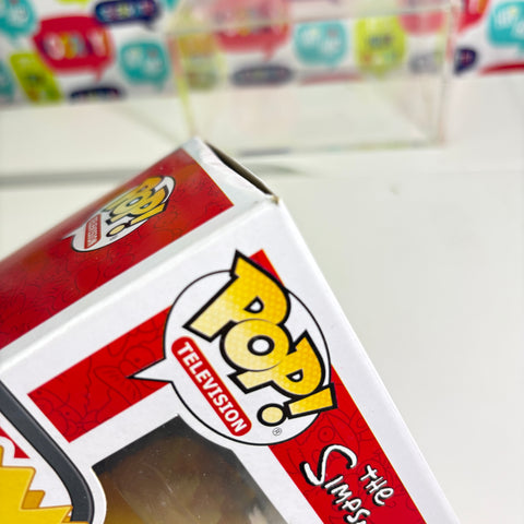 BOX DAMAGE VIEW PHOTOS Gamer Bart - The Simpsons  Funko Pop 1035 Vinyl Figure Exclusive