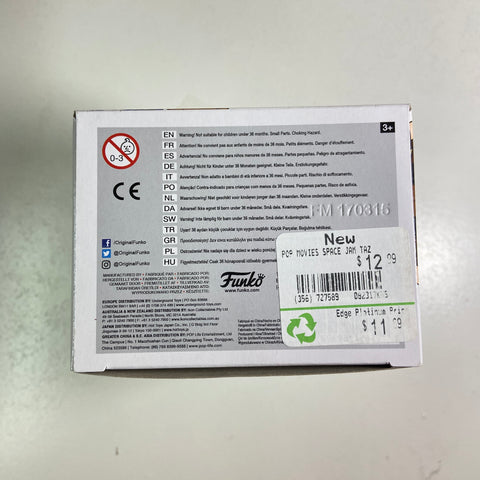 Looney Tunes: Space Jam - Taz (Chase) Funko Pop 414