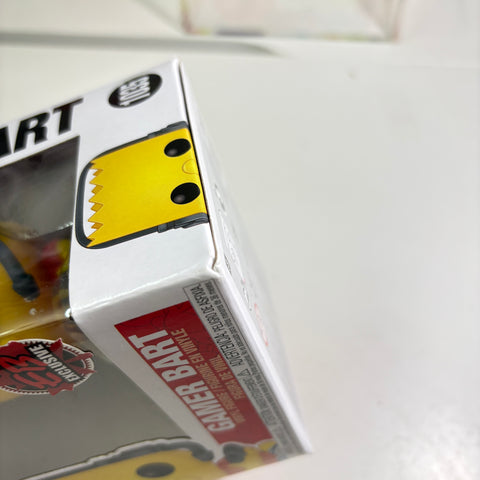 BOX DAMAGE VIEW PHOTOS Gamer Bart - The Simpsons  Funko Pop 1035 Vinyl Figure Exclusive