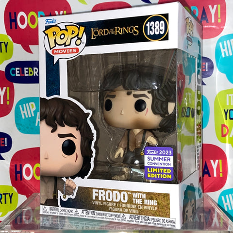 The Lord of The Rings - Frodo with The Ring Funko Pop 1389