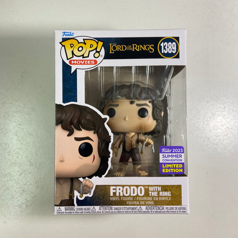 The Lord of The Rings - Frodo with The Ring Funko Pop 1389