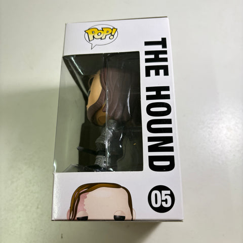 BOX FLAWS VIEW PHOTOS The Hound - Game of Thrones Funko Pop 05 Vinyl Figure (11.4 Cm L × 8.9 Cm W × 15.9 Cm H)
