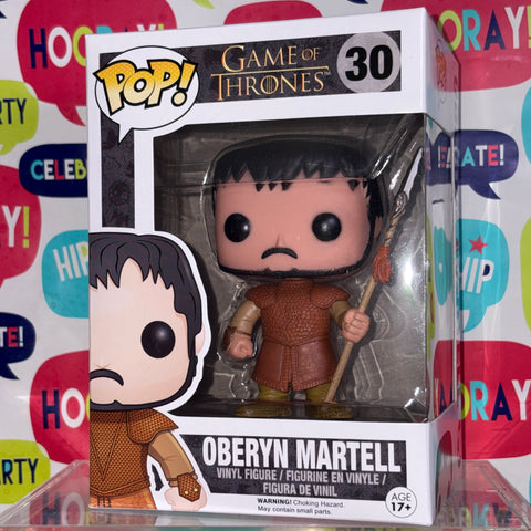 Oberyn Martell - Game of Thrones Funko Pop 30 Vinyl Figure (11.4 Cm L × 8.9 Cm W × 15.9 Cm H)
