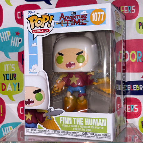 Finn The Human - Adventure Time 1077 Funko Pop Vinyl Figure