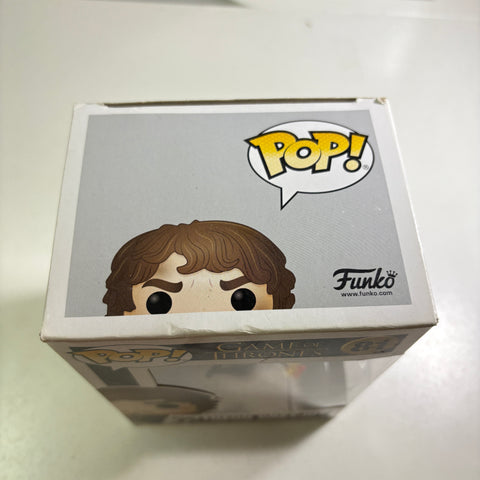 BOX FLAWS VIEW PHOTOS Theon Greyjoy - Game of Thrones Funko Pop 81 Vinyl Figure (11.4 Cm L × 8.9 Cm W × 15.9 Cm H)