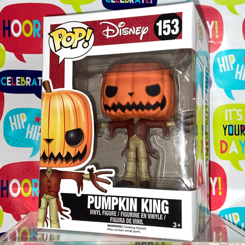 The Nightmare before Christmas - Pumpkin King Disney Funko Pop 153