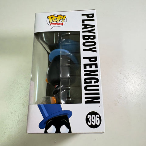 BOX FLAWS VIEW PHOTOS Playboy Penguin - Looney Tunes Funko Pop 396 Vinyl Figure Convention Exclusive