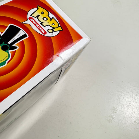 BOX FLAWS VIEW PHOTOS Michigan J. Frog - Looney Tunes Funko Pop 207 Vinyl Figure Convention Exclusive