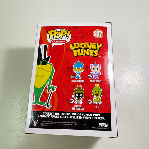 BOX FLAWS VIEW PHOTOS Michigan J. Frog - Looney Tunes Funko Pop 207 Vinyl Figure Convention Exclusive