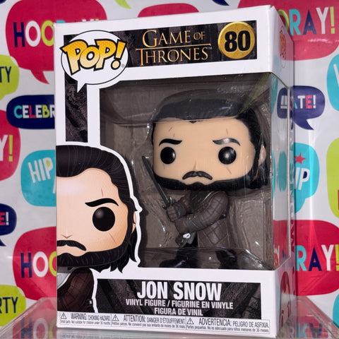 Jon Snow - Game of Thrones Funko Pop 80 Vinyl Figure (11.4 Cm L × 8.9 Cm W × 15.9 Cm H)
