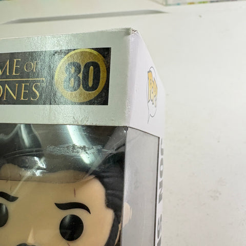 Jon Snow - Game of Thrones Funko Pop 80 Vinyl Figure (11.4 Cm L × 8.9 Cm W × 15.9 Cm H)