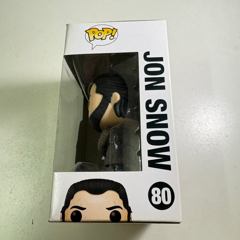 Jon Snow - Game of Thrones Funko Pop 80 Vinyl Figure (11.4 Cm L × 8.9 Cm W × 15.9 Cm H)