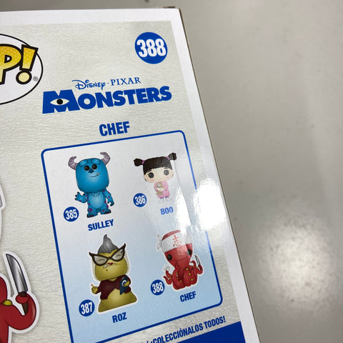 Monsters Inc - Chef Disney Funko Pop 388