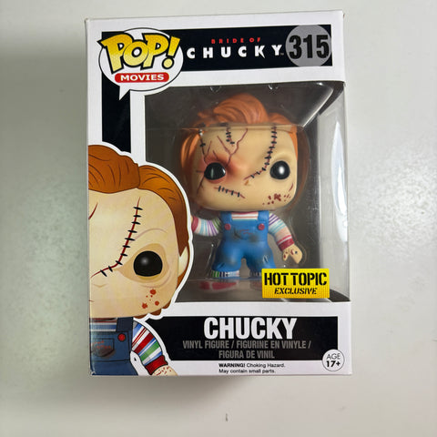 Bride of Chucky - Chucky Funko Pop 315 Hot Topic Exclusive