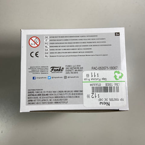 Monsters Inc - Chef Disney Funko Pop 388