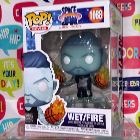 BOX FLAWS VIEW PHOTOS Wet/Fire - Looney Tunes Space Jam Funko Pop 1088 Vinyl Figure