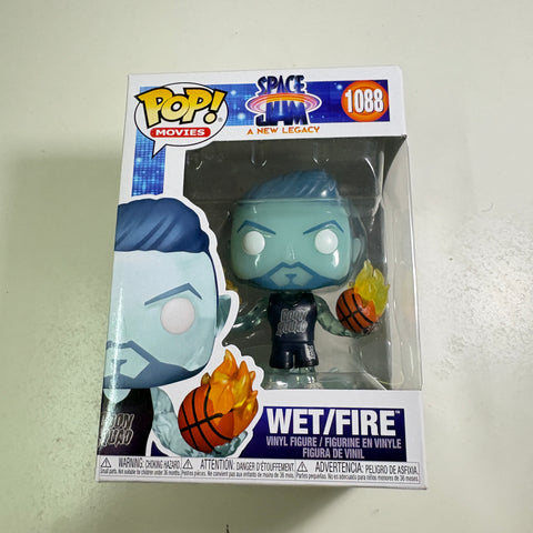 BOX FLAWS VIEW PHOTOS Wet/Fire - Looney Tunes Space Jam Funko Pop 1088 Vinyl Figure