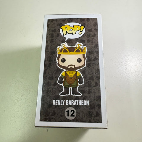 Renly Baratheon - Game of Thrones Funko Pop 12 Vinyl Figure (11.4 Cm L × 8.9 Cm W × 15.9 Cm H)