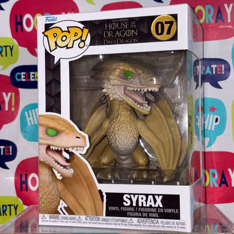 Syrax - House of The Dragon Funko Pop 07 Vinyl Figure (11.4 Cm L × 8.9 Cm W × 15.9 Cm H)
