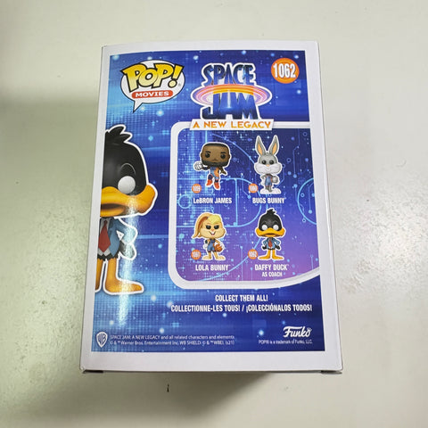 Daffy Duck as Coach - Looney Tunes Space Jam Funko Pop 1062 Vinyl Figure