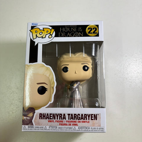 Rhaenyra Targaryen - House of The Dragon Funko Pop 22 Vinyl Figure (11.4 Cm L × 8.9 Cm W × 15.9 Cm H)