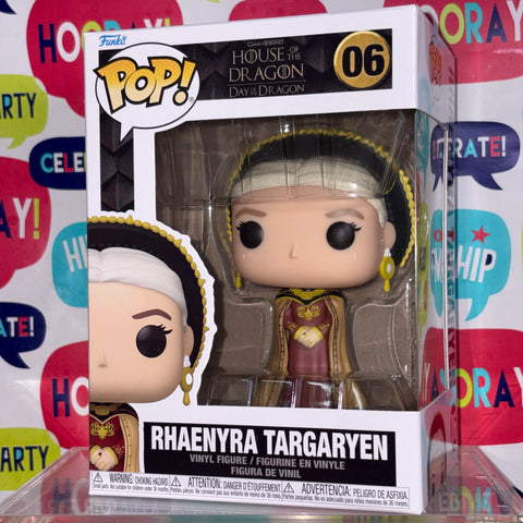 Rhaenyra Targaryen - House of The Dragon Funko Pop 06 Vinyl Figure (11.4 Cm L × 8.9 Cm W × 15.9 Cm H)
