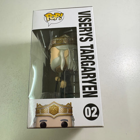Viserys Targaryen - House of The Dragon Funko Pop 02 Vinyl Figure (11.4 Cm L × 8.9 Cm W × 15.9 Cm H)