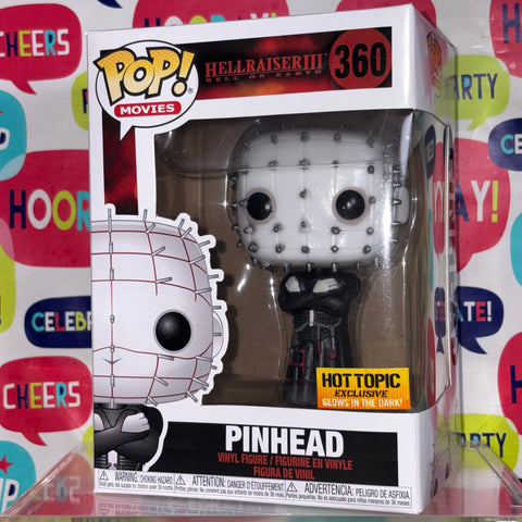 Hellraiser III - Pinhead Funko Pop 360 Hot Topic Glow