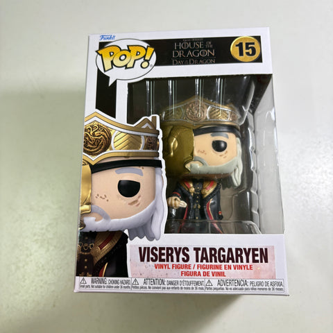 Viserys Targaryen with Mask - House of The Dragon Funko Pop Vinyl Figure (11.4 Cm L × 8.9 Cm W × 15.9 Cm H)